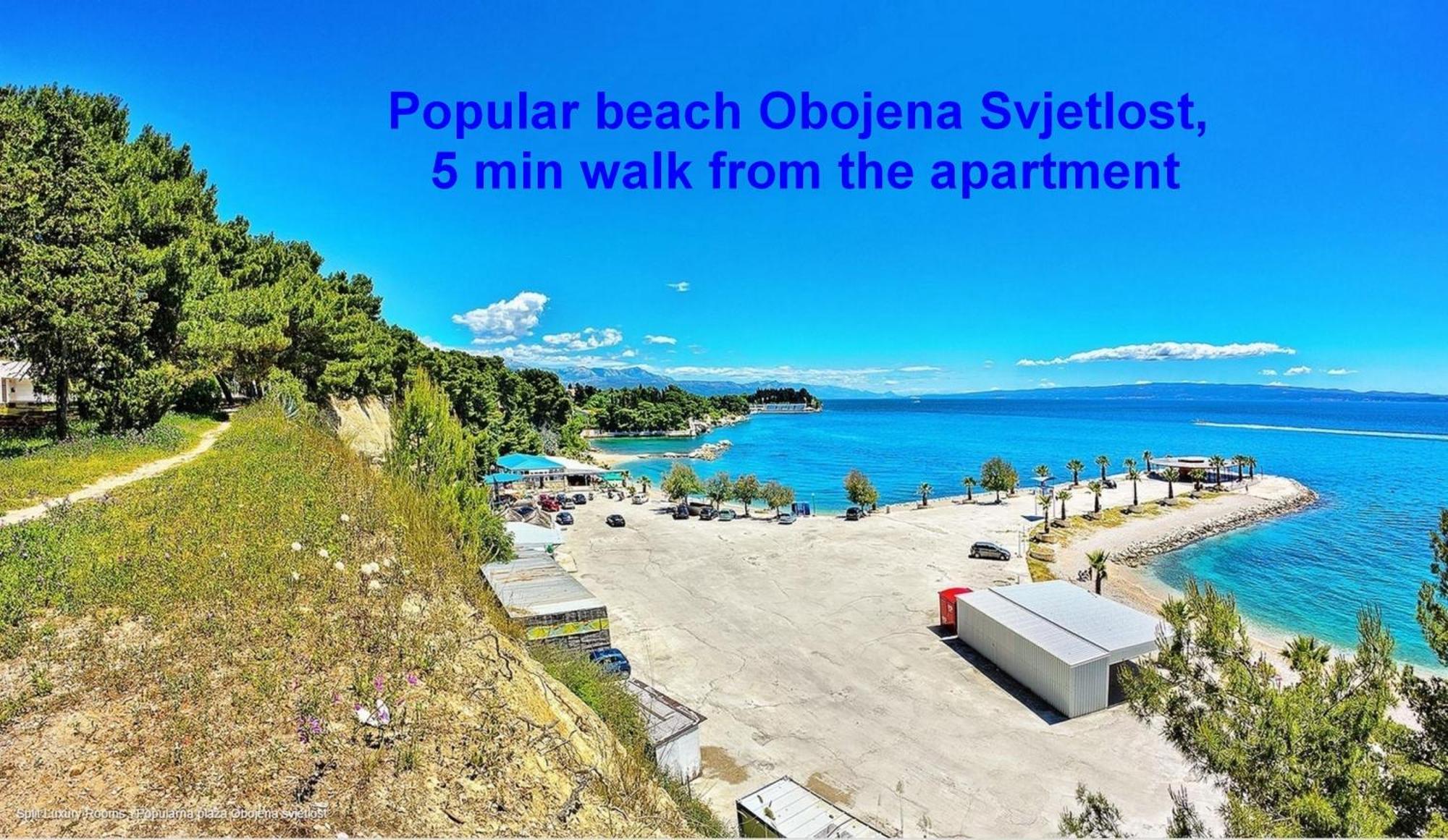 Beachfront Apartment Milan, With Balcony Split Exteriér fotografie